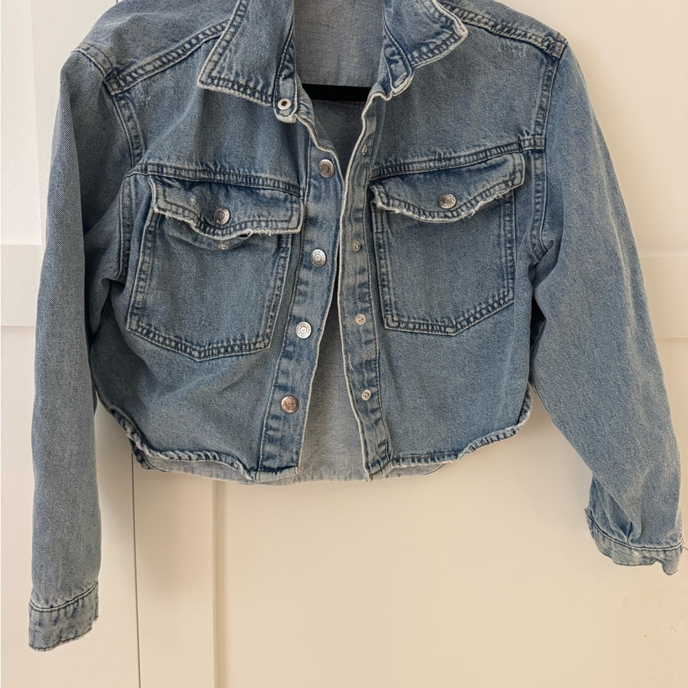 Kids Zara Light Blue Denim Jacket